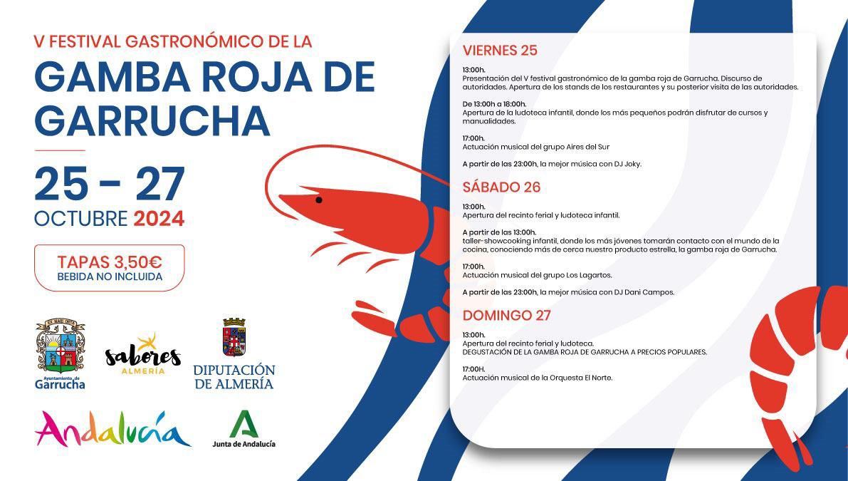 V Festival Gastronómico Gamba Roja de Garrucha